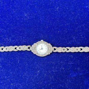 Vintage Monet Gemstone Women's Wristwatch